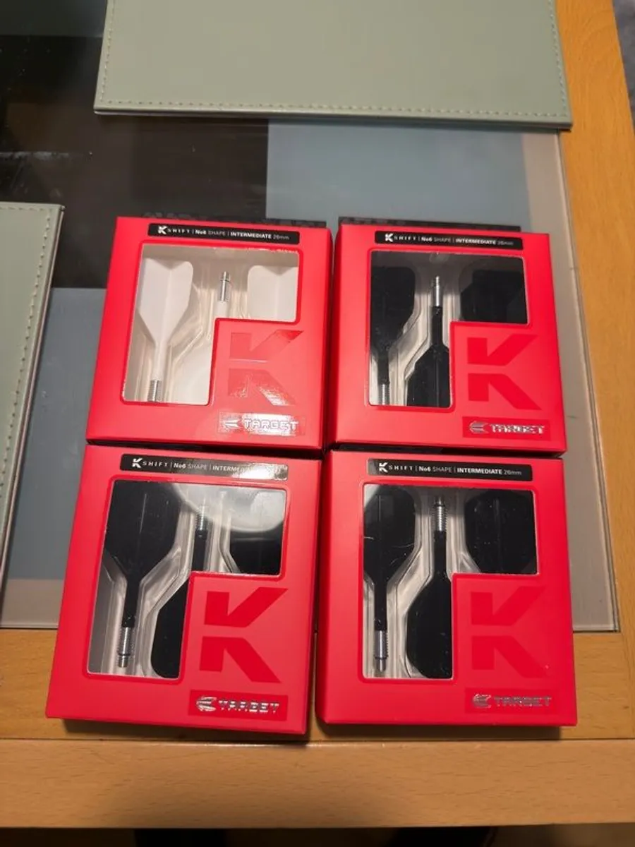 K flex shift Black NO6 - Dart Flights