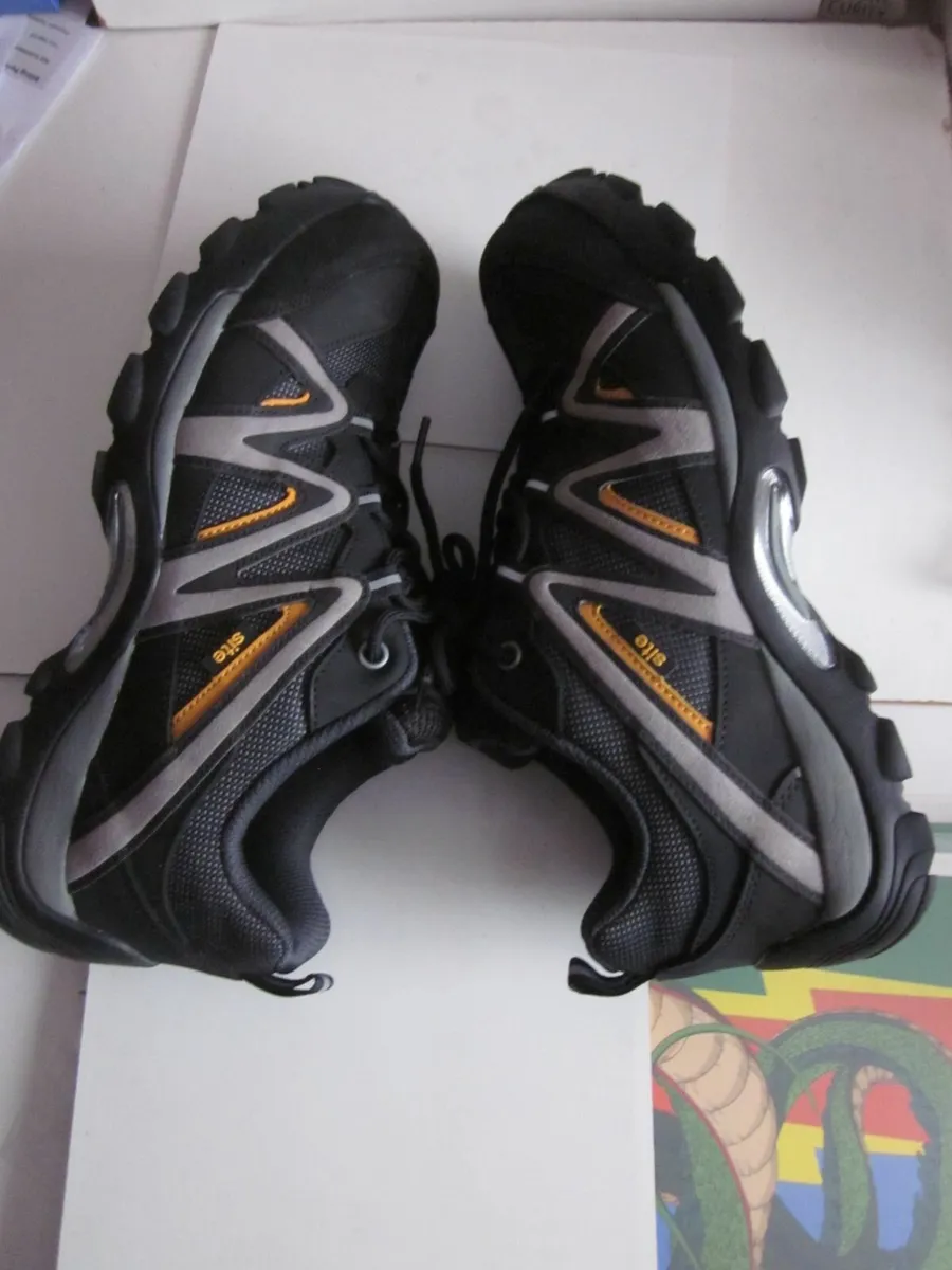 Site Mercury Black Steel Cap Safety Trainers S9 - Image 4
