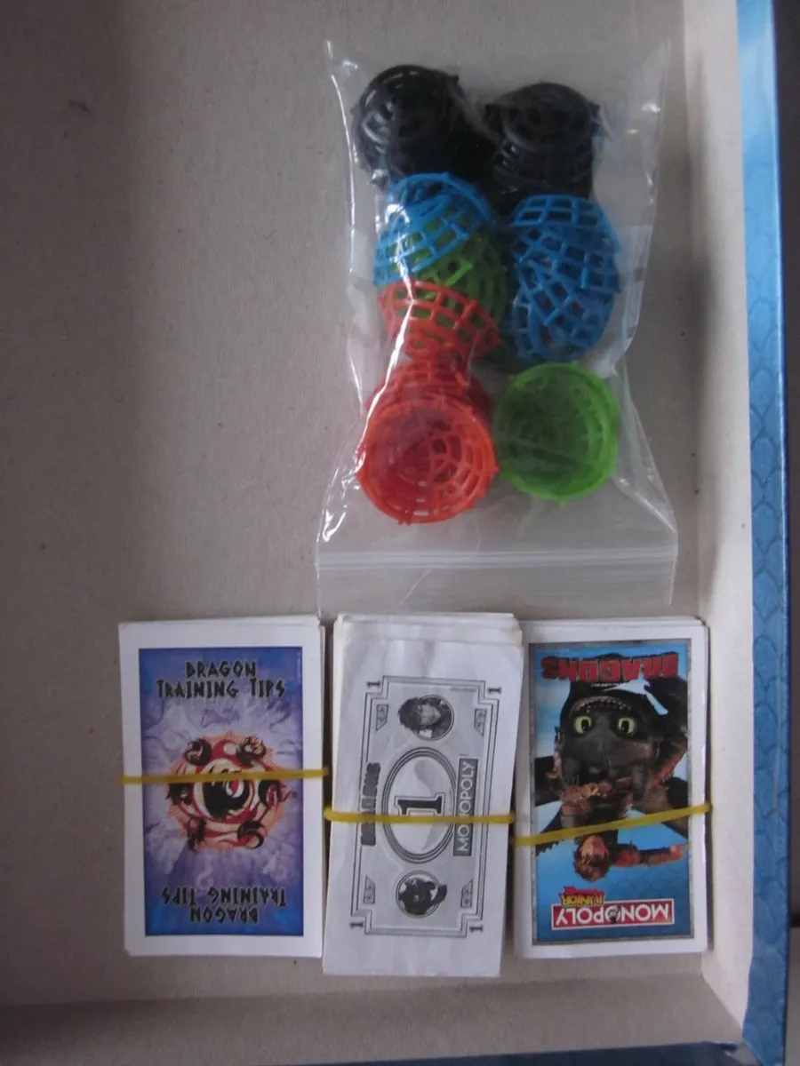 Monopoly Junior DreamWorks Dragons Board Game - Image 4