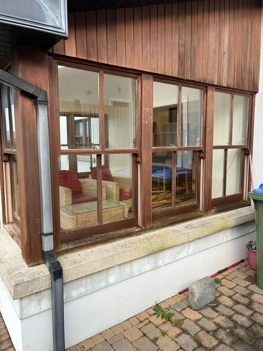 Cedar Wood Sash Windows - Image 1