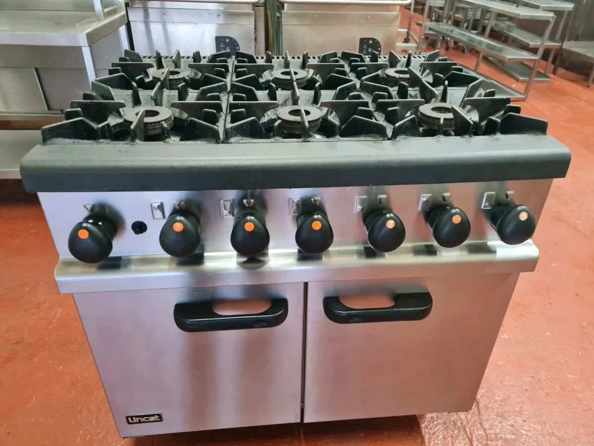 Lincat 6 Ring Cooker - Nat gas - Image 3