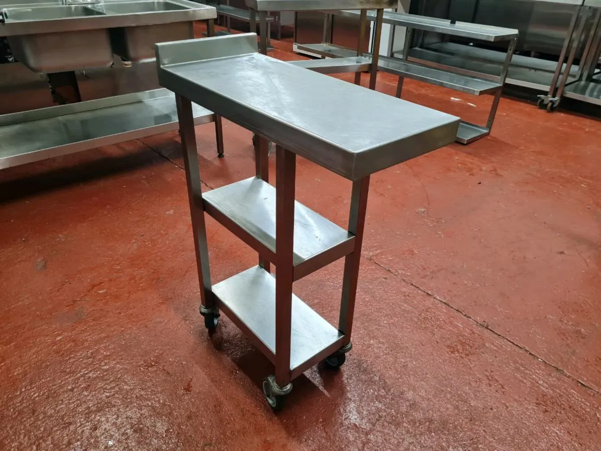 Stainless Steel Tables and shelves - Image 3