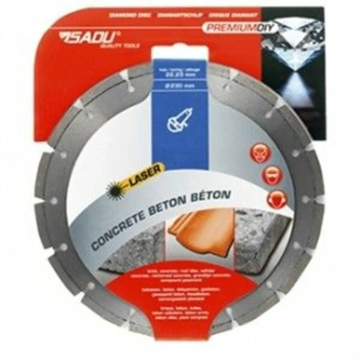 DIAMOND DISC CONCRETE & HARD MATERIALS