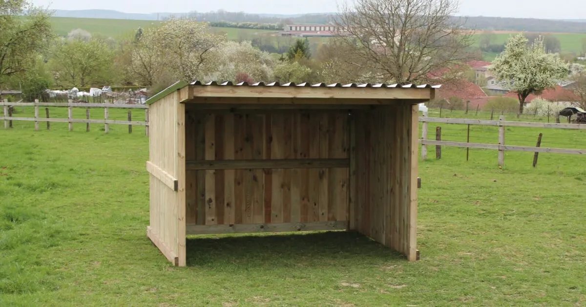 Horse Field Shelter - 3 x 3mtr Classic Shelter - Image 2