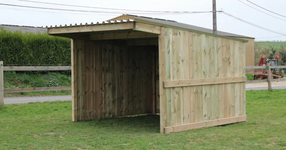 Horse Field Shelter - 3 x 3mtr Classic Shelter - Image 3