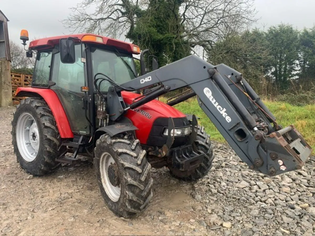 CASE IH JX1100U C/W QUICKE Q40 LOADER - Image 1
