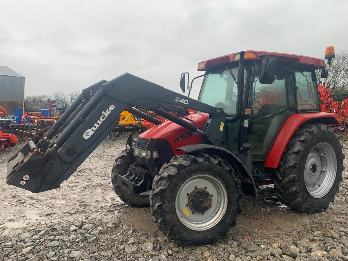 CASE IH JX1100U C/W QUICKE Q40 LOADER - Image 3