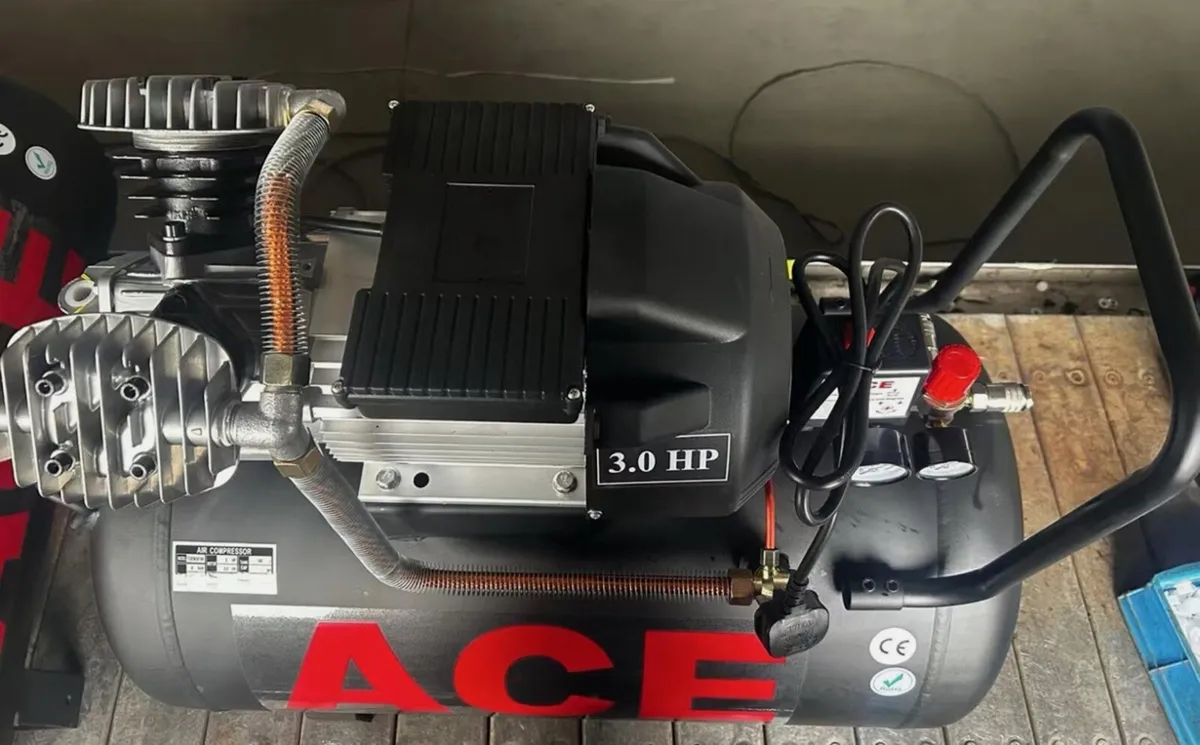 Heavy Duty Electric Air Compressor 100L - Image 2