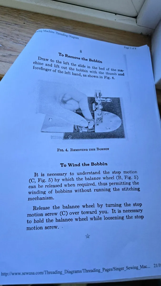 1953 201K Singer Sewing Machine - Image 3