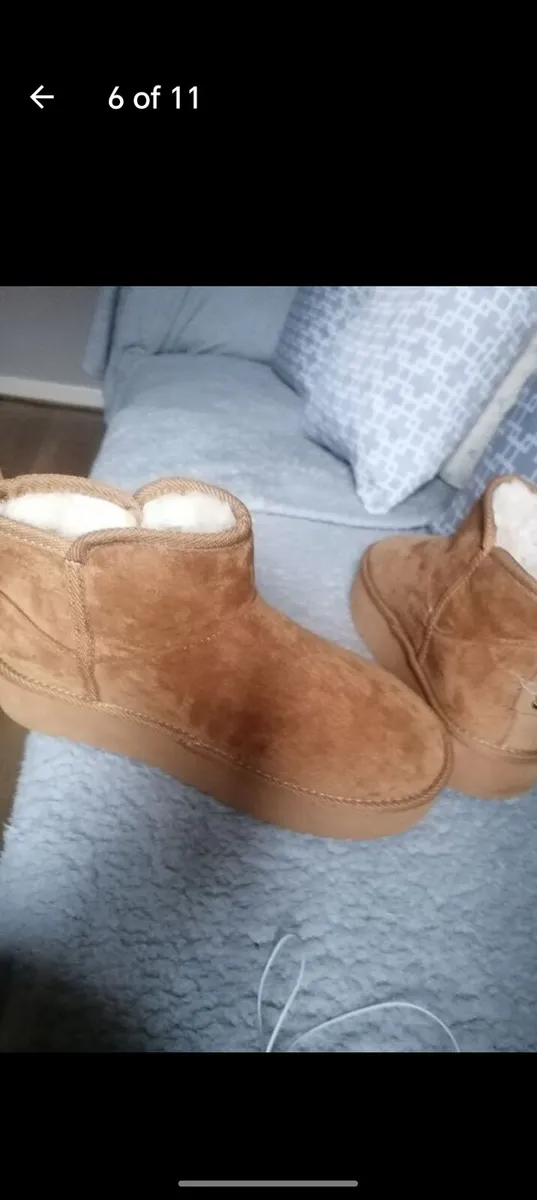 Beautiful riverisland ugg style boots - Image 3