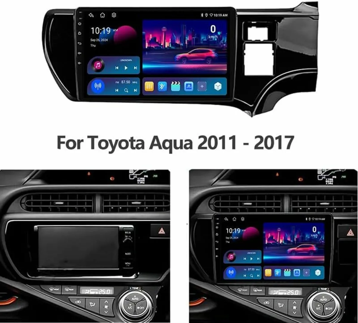 9" Android Radio CarPlay Car Honda Toyota Nissan - Image 1