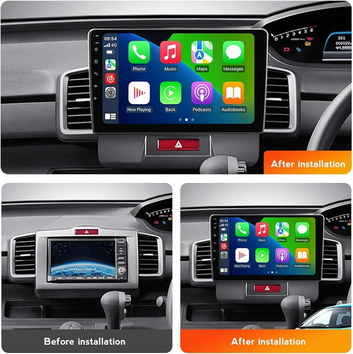 9" Android Radio CarPlay Car Honda Toyota Nissan - Image 4
