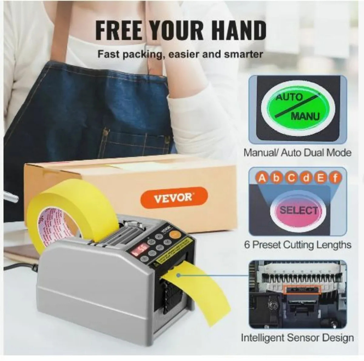 Zcut-9 Automatic Tape Dispenser Adhesive - Image 3