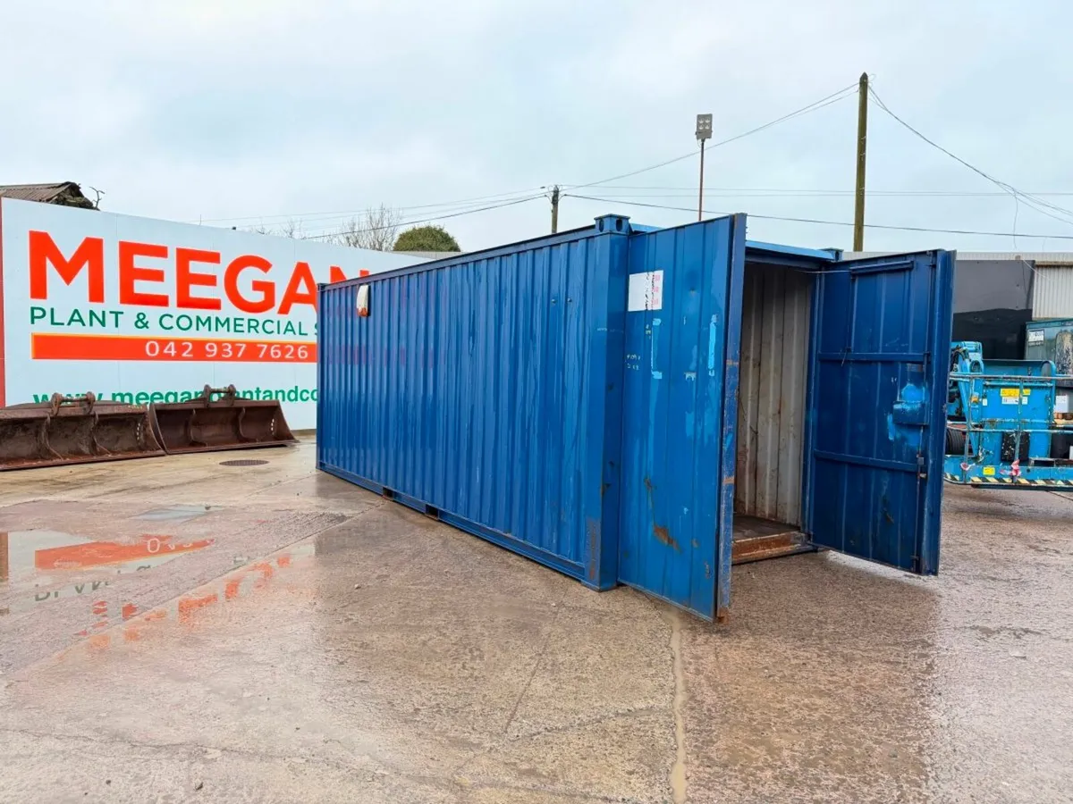 21 x 8 SITE STORAGE  CONTAINER ....1091V - Image 1