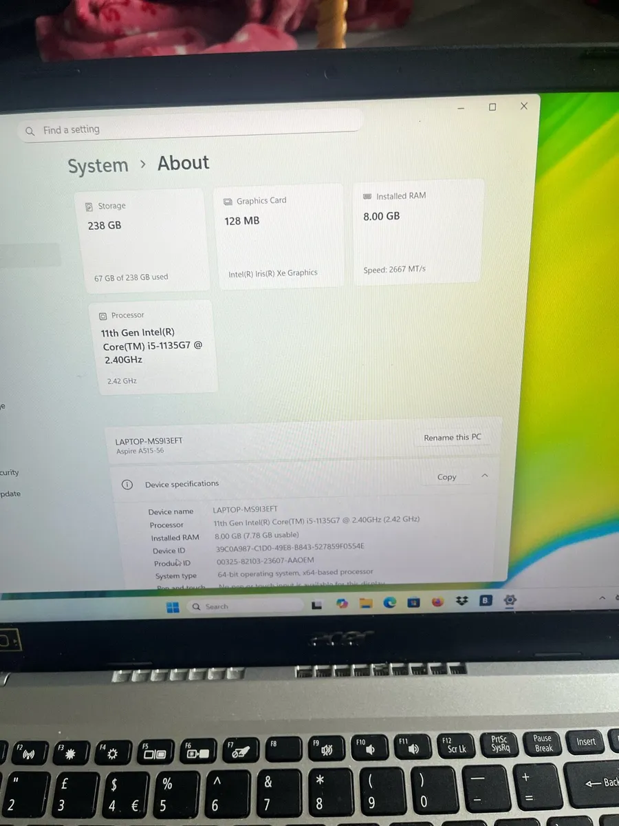 Acer aspire 5 - Image 4