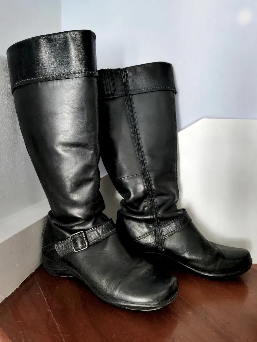 Tall Leather Boots - Image 2