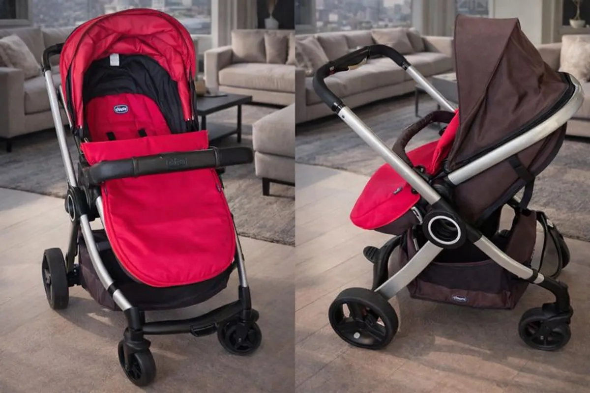 Baby Full Travel System 3-in-1 - Image 1