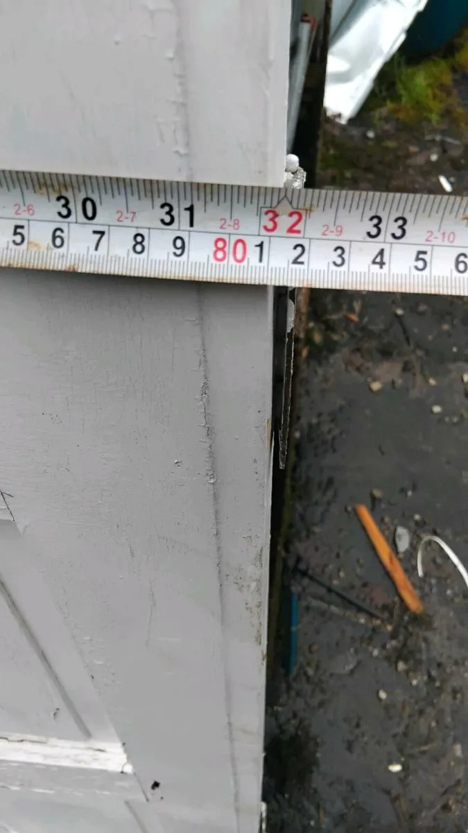 Teak door window - Image 2