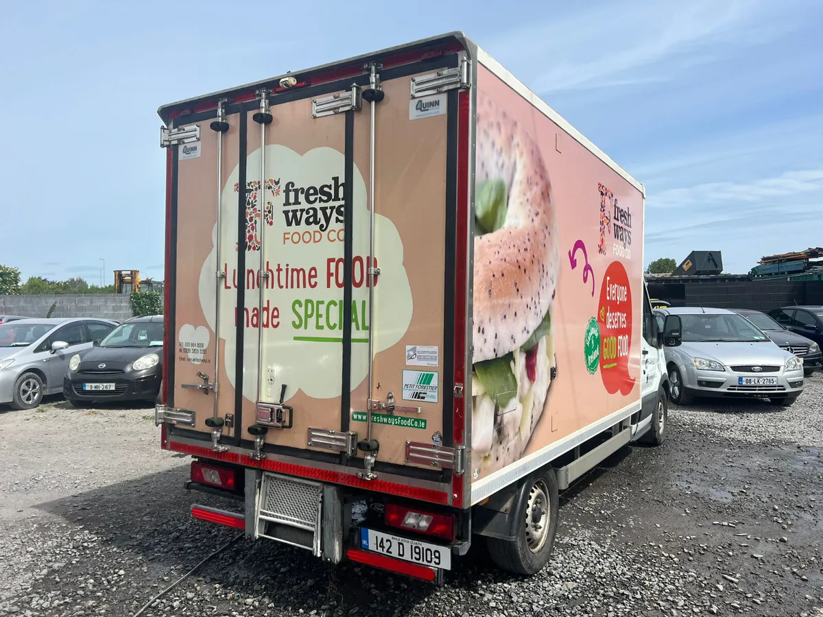 2014 transit box body 2.2 diesel driving - Image 1