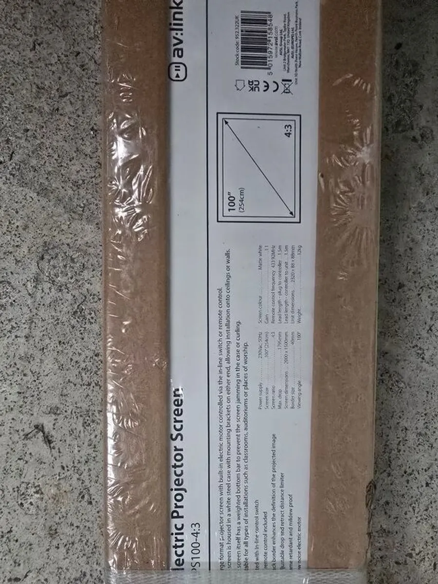 100" projector screen - Image 2