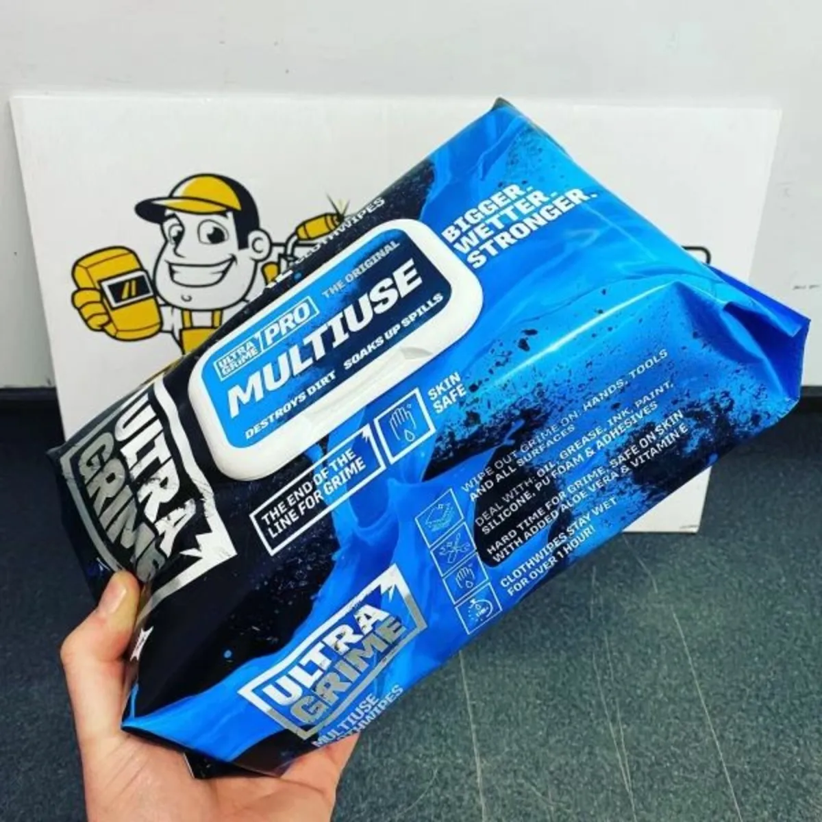 Uniwipe UltraGrime PRO XXL+ MULTIUSE 100 Industria - Image 2