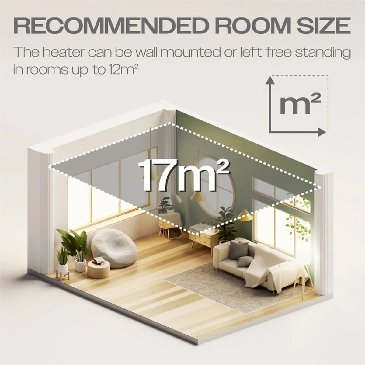 Panel Heater With Wifi Function 1.5KW - Image 3