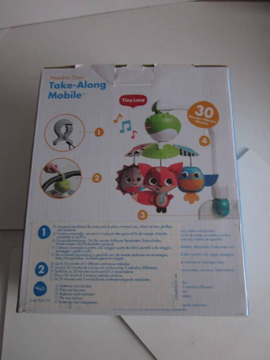 Tiny Love Meadow Days Take Along Mobile New - Image 4