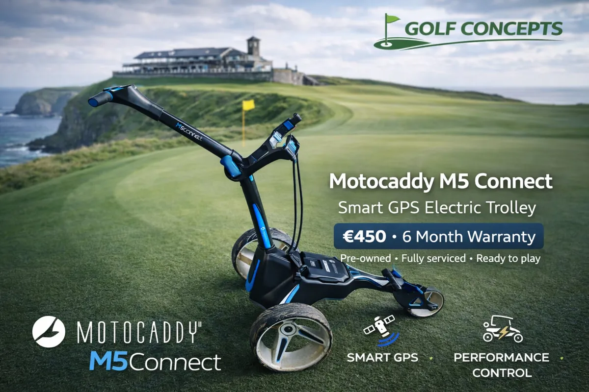 Motocaddy M5 Connect at Golf Concepts - Image 1