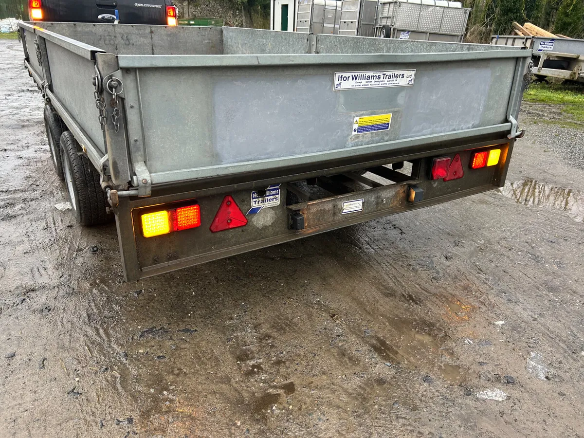 Ifor Williams 12x6.6 Dropside Trailer - Image 2