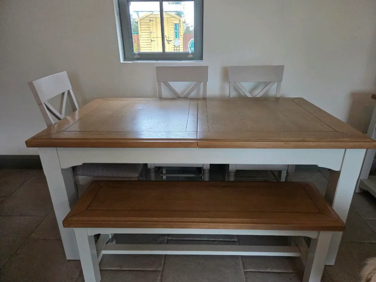 Table and Chairs &bench - Image 1