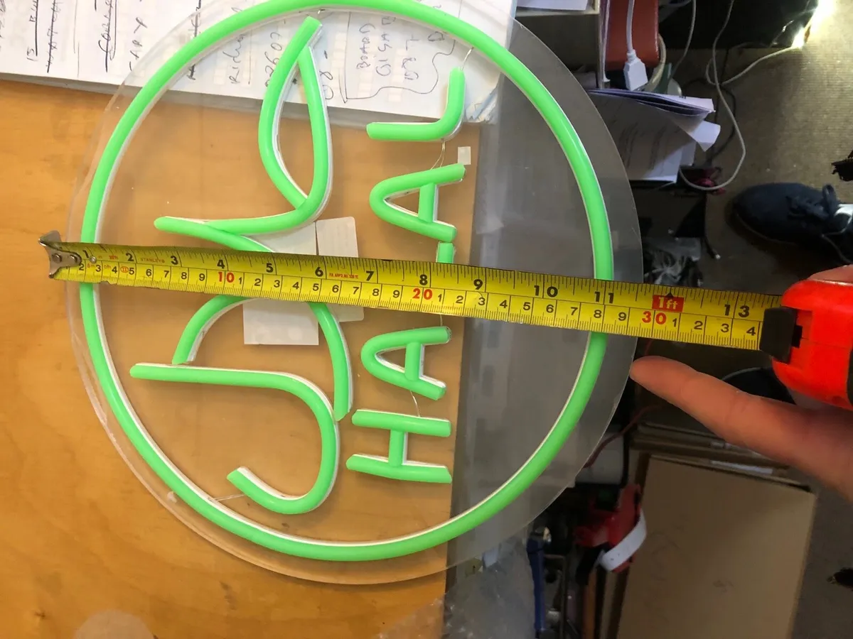 HALAL Neon Light Sign Take Away Foods Meats Shop - Image 4