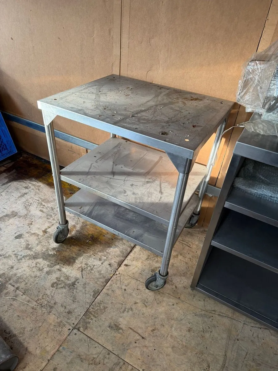 Stainless steel tables /trollys/counters - Image 4