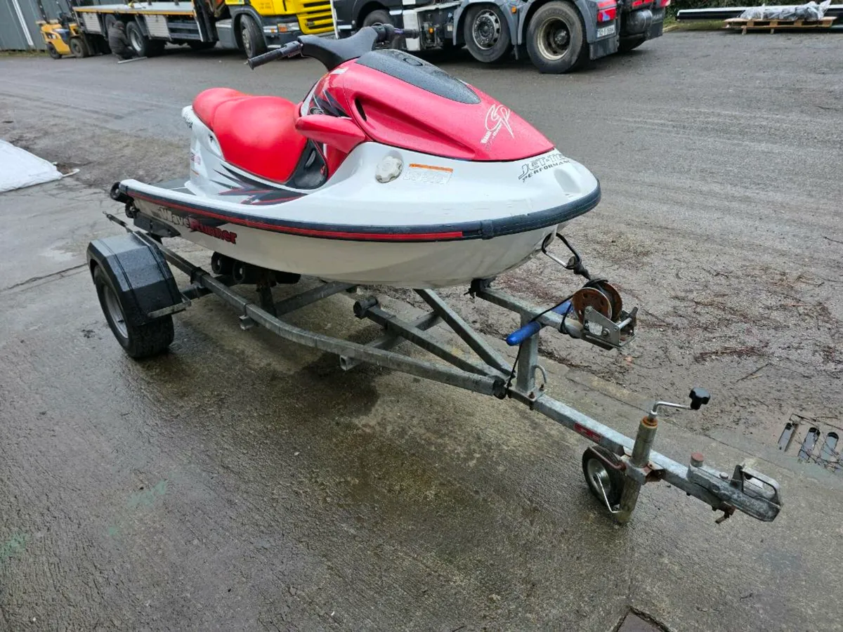 Yamaha Wave Runner and double trailer... - Image 1