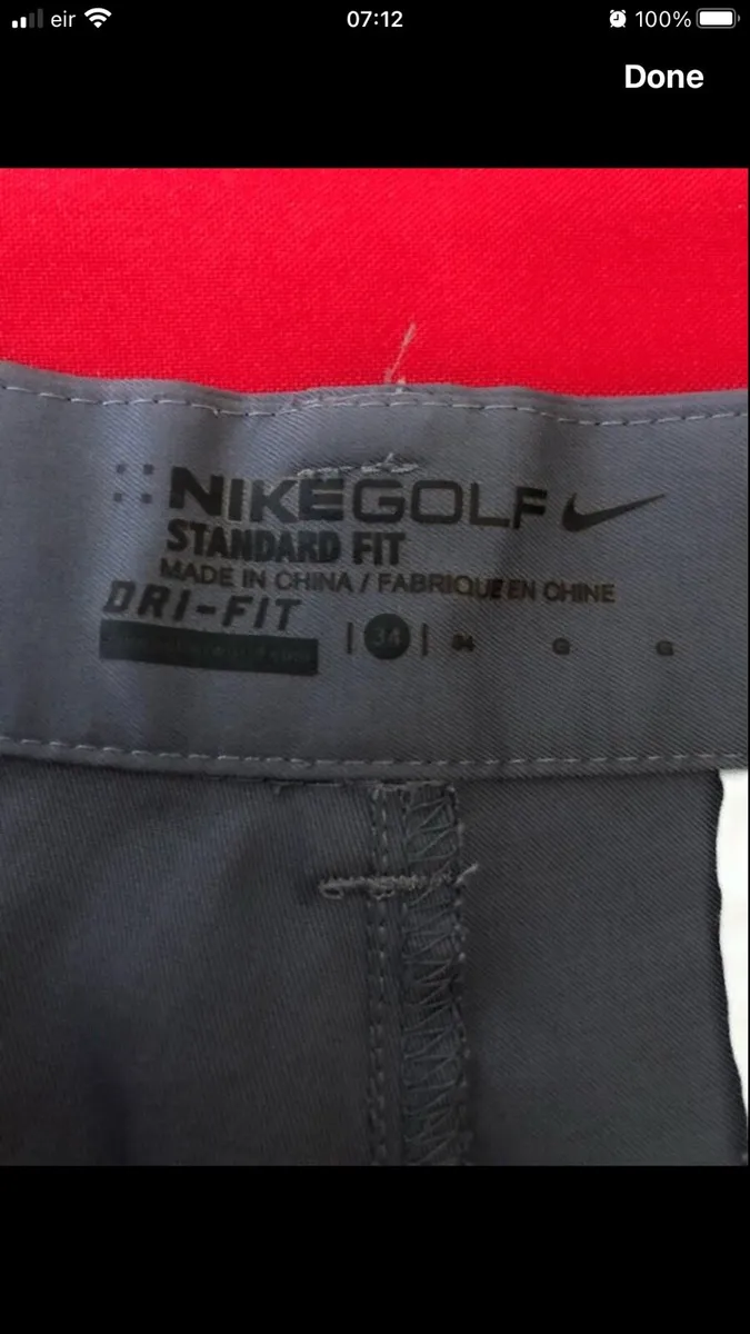 Mens Nike shorts W34” €10 - Image 3