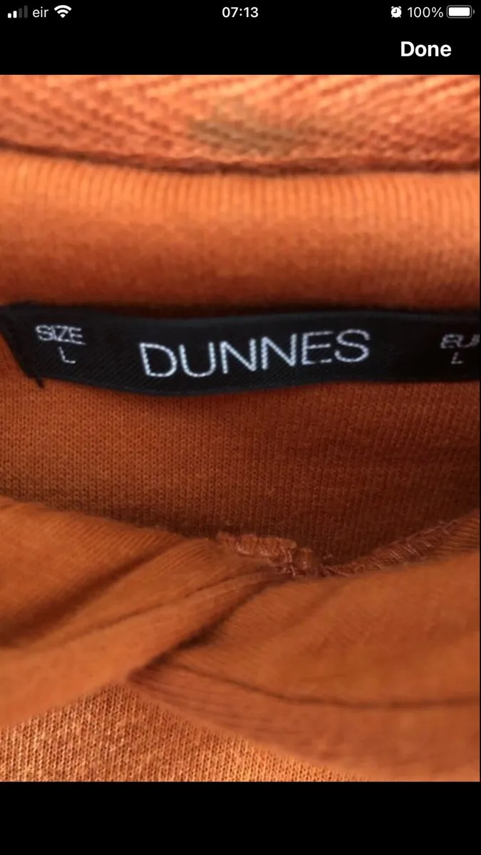 Mens hoodie size L €5 - Image 4