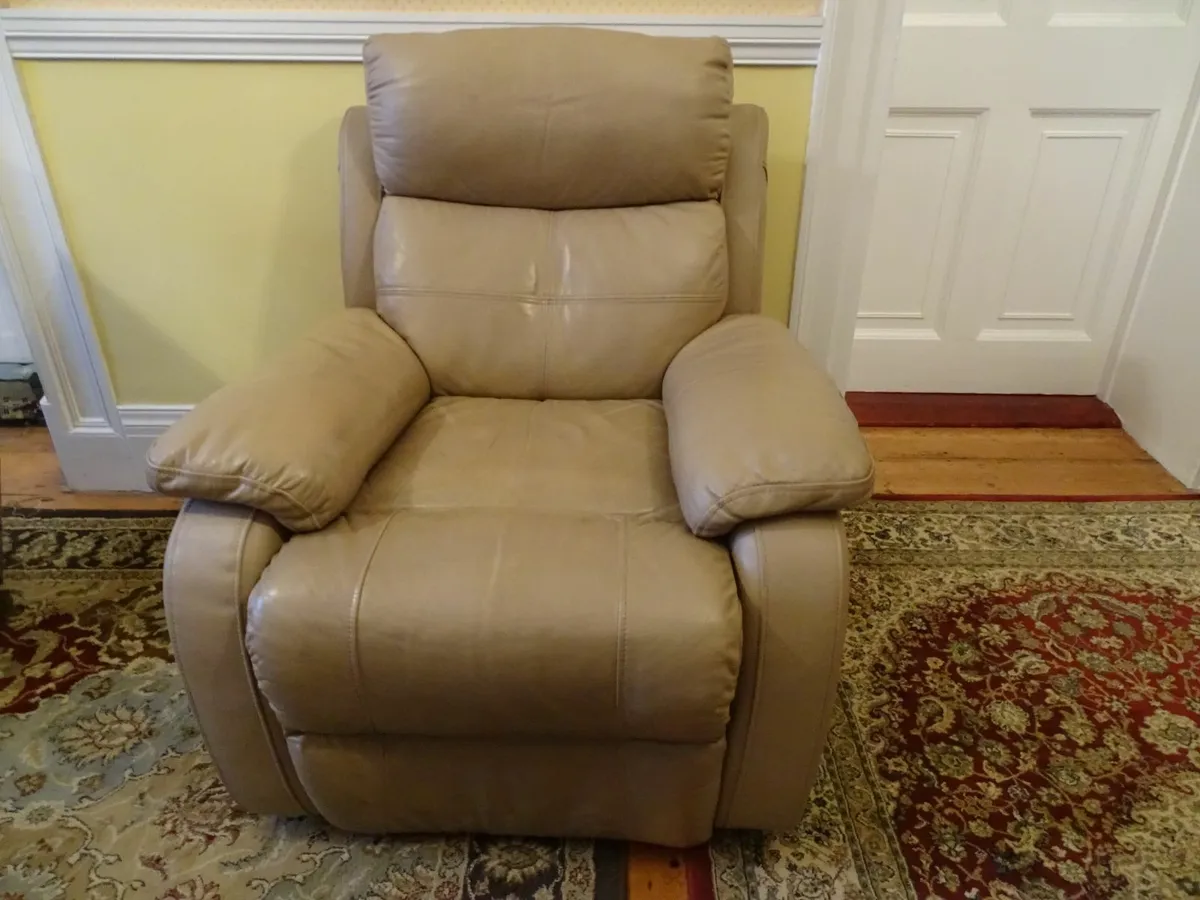 Leather Armchair - Image 1
