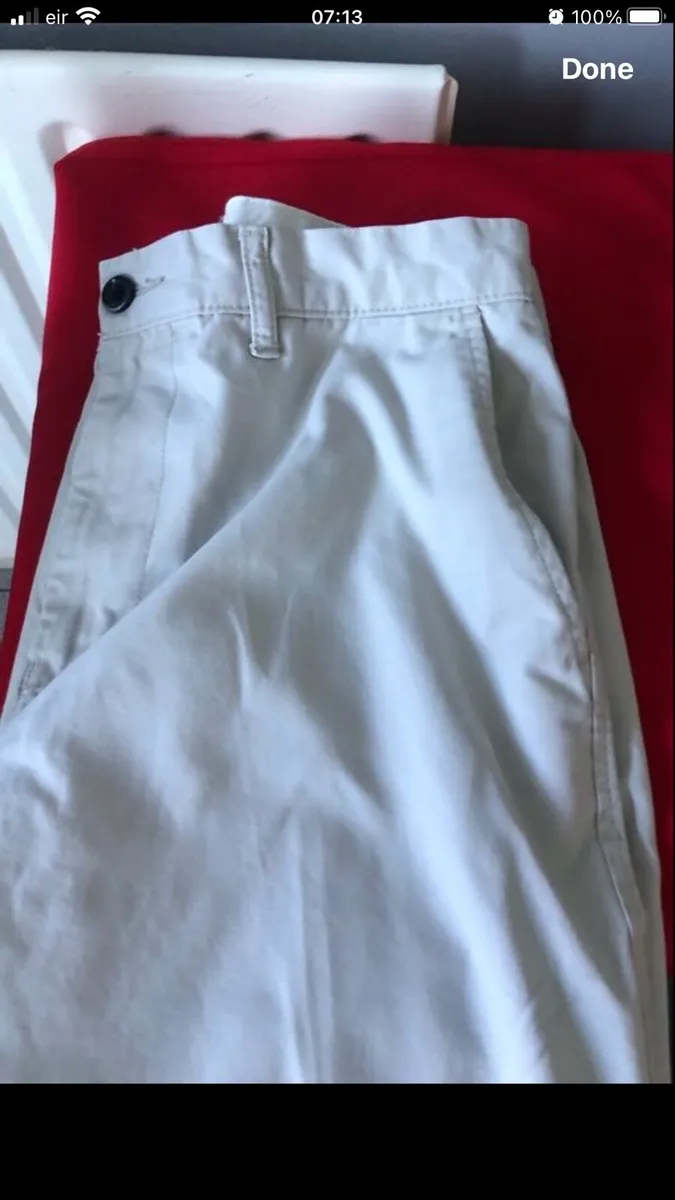 Mens M&S trousers W34” x L33” €10 - Image 1