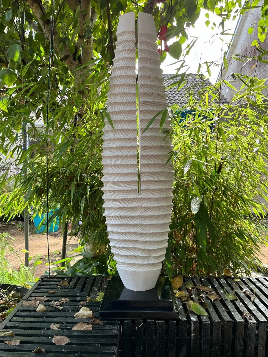 “Separation” - Handmade Reclaimed Wood Sculpture - Image 1