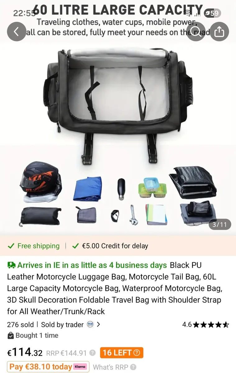 Motorcycle tailbag - Image 3