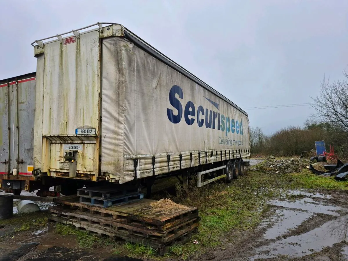 Curtain sider trailer - Image 1