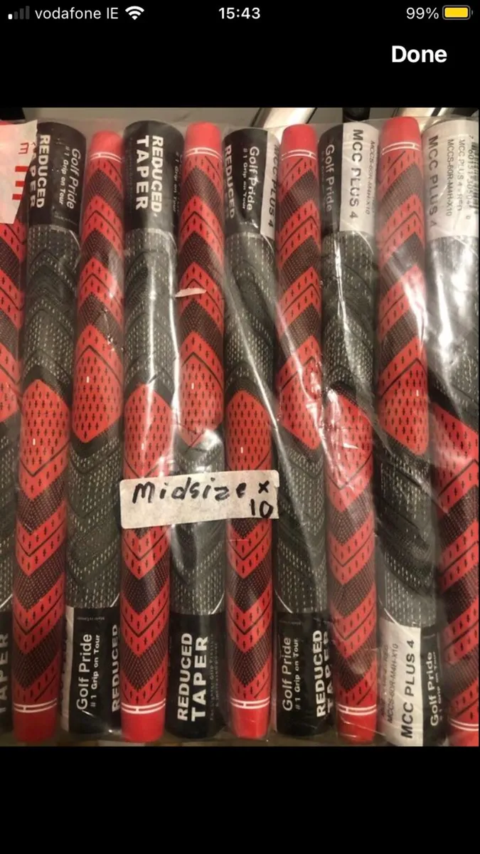 MIDSIZE (10) Golf Pride Plus 4 Grips - Image 2