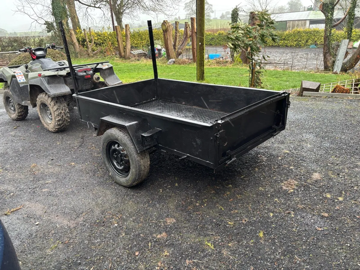Steel 4x6 trailor - Image 1