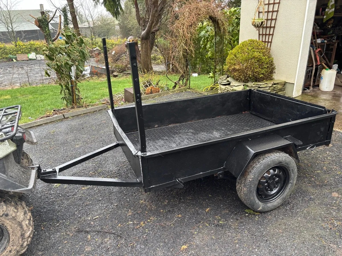 Steel 4x6 trailor - Image 2