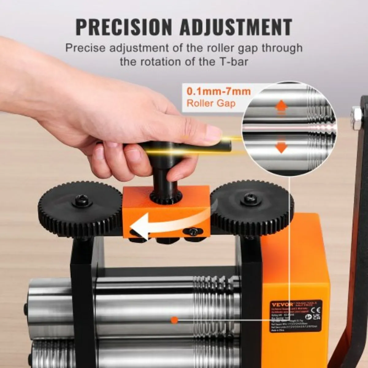 Rolling Mill, 3"/76 mm Jewelry Rolling Mill Machin - Image 2