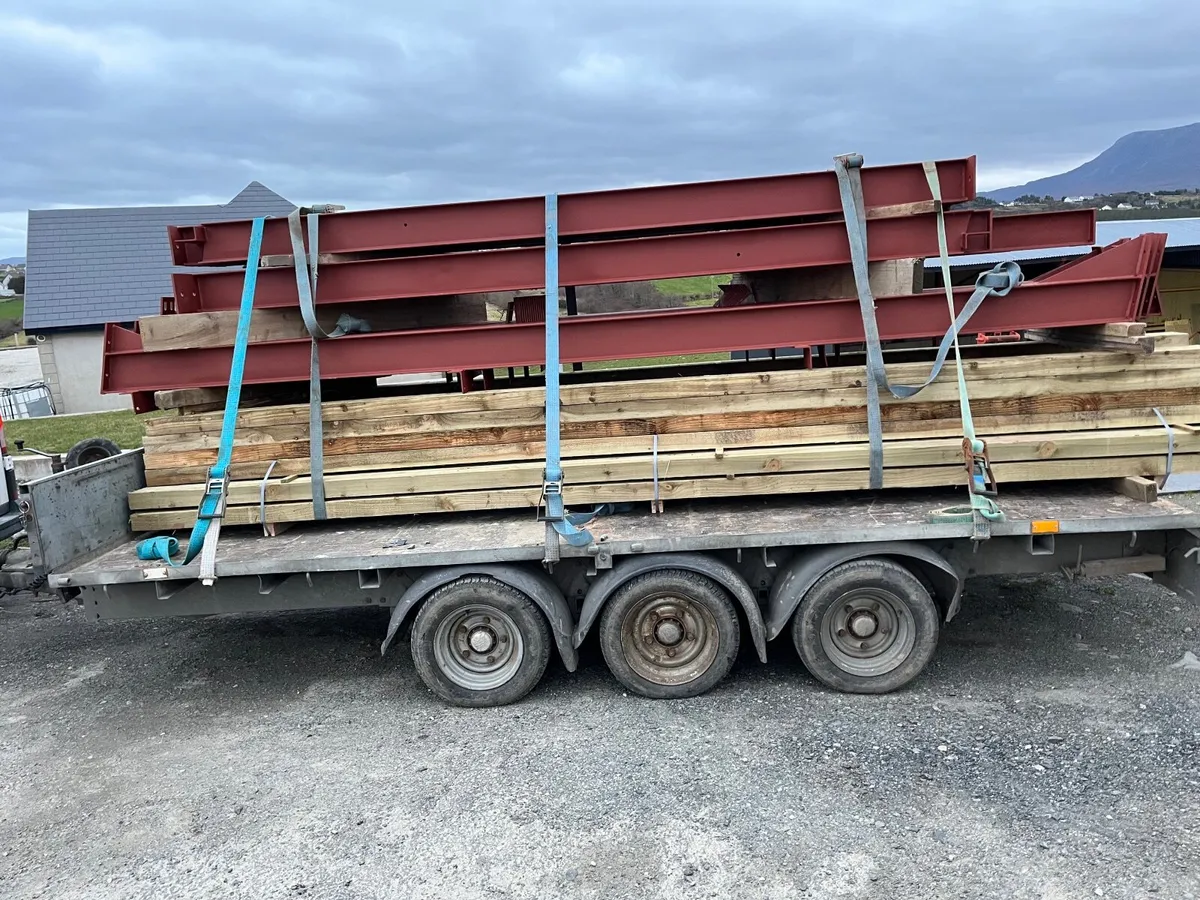 47x30x12 Kit shed steel+planks - Image 3