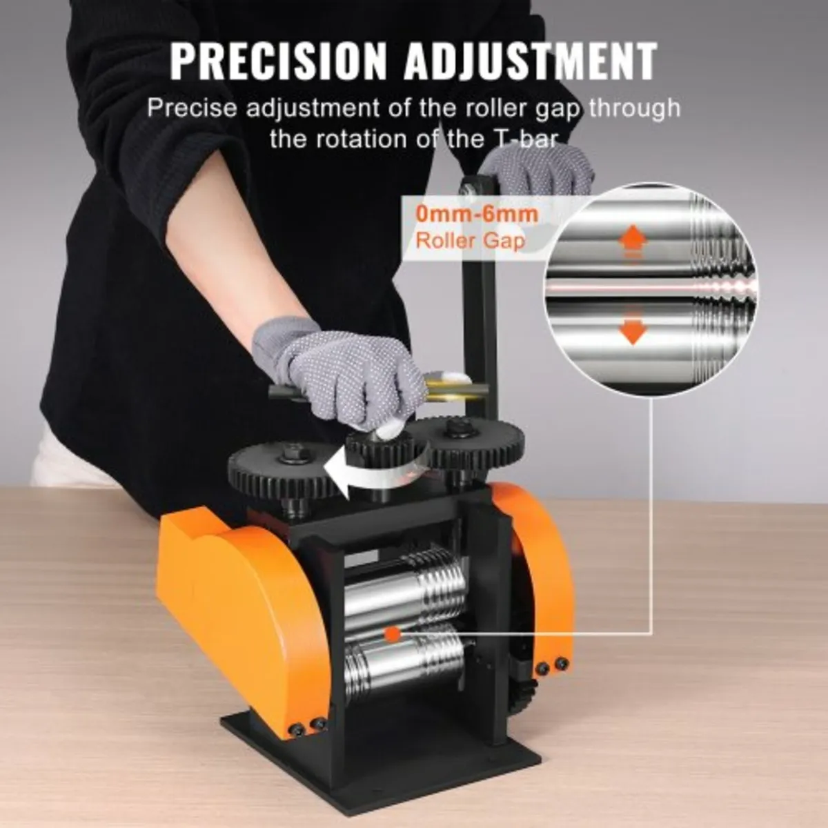 Rolling Mill, 1.77"/45 mm Jewelry Rolling Mill Mac - Image 3