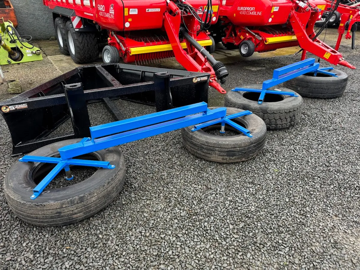 Twin Wheel Silage Pusher