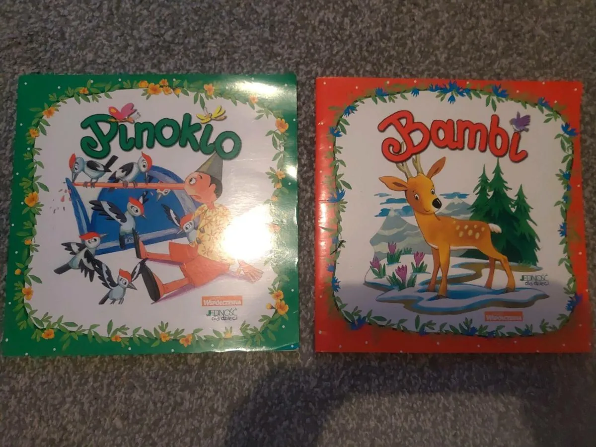 Pinokio and Bambi  in polish - Image 1