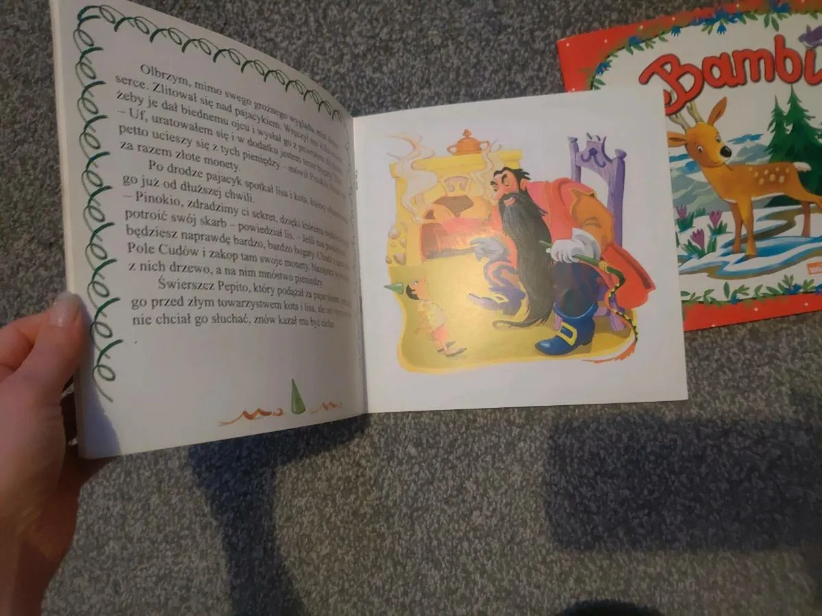 Pinokio and Bambi  in polish - Image 2