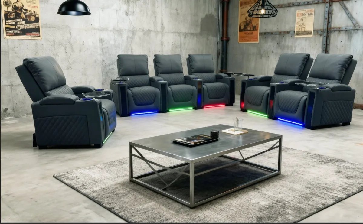 Sienna Advance Electric Leather Recliner Sofa - Image 3